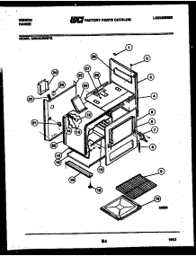 07 - Body Parts parts for Frigidaire Range CGC4C5WSTE from AppliancePartsPros.com