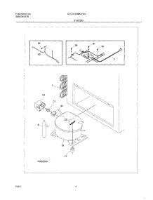 07 - System parts for Gibson Freezer GFC09M3EW3 from AppliancePartsPros.com