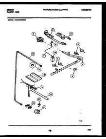 06 - Burner Parts parts for Frigidaire Range CGC4C6WXE from AppliancePartsPros.com