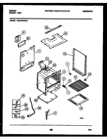 07 - Body Parts parts for Frigidaire Range CGC4C6WXE from AppliancePartsPros.com