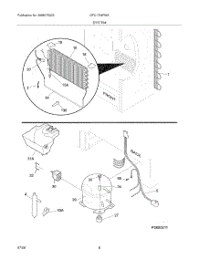 07 - System parts for Gibson Freezer GFU1764FWA from AppliancePartsPros.com