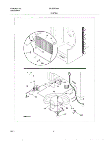 07 - System parts for Gibson Freezer GFU20F5AW0 from AppliancePartsPros.com