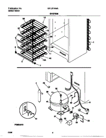 04 - System parts for Frigidaire Freezer GFU21M4AW5 from AppliancePartsPros.com
