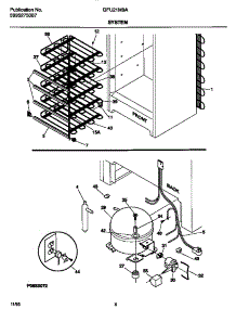 04 - System parts for Frigidaire Freezer GFU21M9AW5 from AppliancePartsPros.com