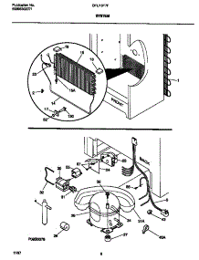 04 - System parts for Frigidaire Freezer GFU16F7FW1 from AppliancePartsPros.com
