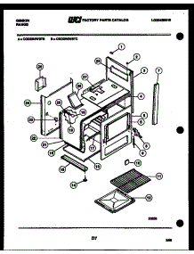 07 - Body Parts parts for Frigidaire Range CGD2M4WSTC from AppliancePartsPros.com