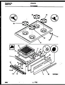 05 - Cooktop And Broiler Drawer Parts parts for Frigidaire Range CP303VP2D3 from AppliancePartsPros.com
