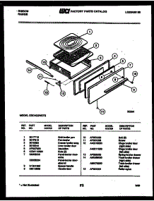 05 - Broiler Drawer Parts parts for Frigidaire Range CGC4C5WSTD from AppliancePartsPros.com