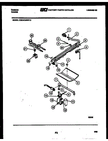 06 - Burner Parts parts for Frigidaire Range CGC4C5WSTD from AppliancePartsPros.com
