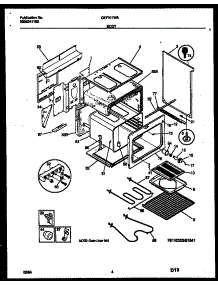 03 - Body parts for Frigidaire Range GEF311WADA from AppliancePartsPros.com