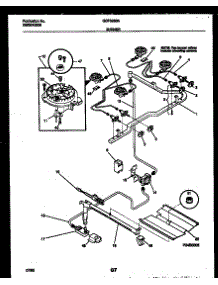 03 - Burner Parts parts for Frigidaire Range GGF325BAWA from AppliancePartsPros.com