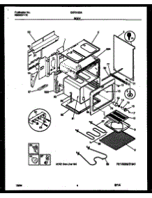 03 - Body parts for Frigidaire Range GEF312BAWA from AppliancePartsPros.com