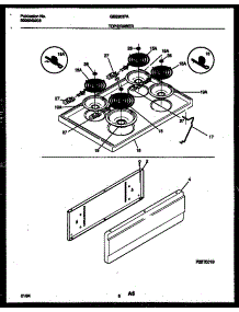 04 - Cooktop And Drawer Parts parts for Frigidaire Range GES300PADA from AppliancePartsPros.com