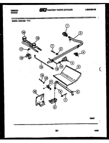 04 - Burner Parts parts for Frigidaire Range CGB1M2WSTC from AppliancePartsPros.com