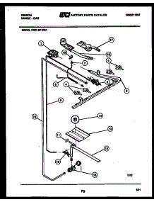 06 - Burner Parts parts for Frigidaire Range CGC1M1WXC from AppliancePartsPros.com