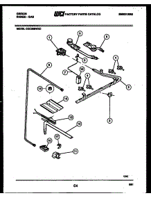06 - Burner Parts parts for Frigidaire Range CGC2M5WXC from AppliancePartsPros.com