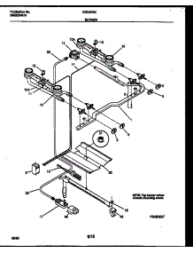 03 - Burner Parts parts for Frigidaire Range CGC4C6WXF from AppliancePartsPros.com
