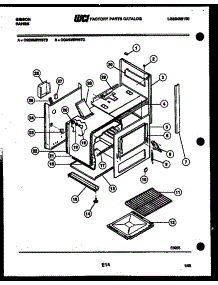 07 - Body Parts parts for Frigidaire Range CGD2M5WSTC from AppliancePartsPros.com