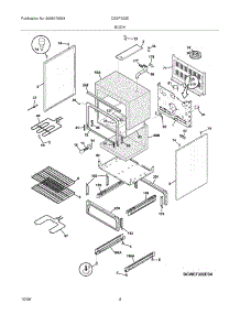 05 - Body parts for Gibson Range CGEF322ES5 from AppliancePartsPros.com