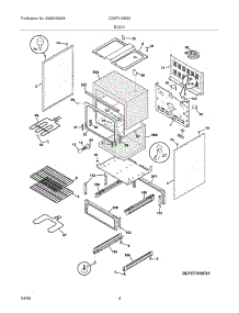 05 - Body parts for Gibson Range CGEF310ES2 from AppliancePartsPros.com