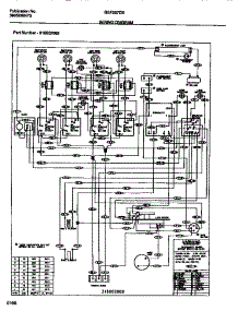 06 - Wiring Diagram parts for Frigidaire Range GEF357CBSA from AppliancePartsPros.com