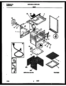 04 - Body Parts parts for Frigidaire Range GGF312SAWB from AppliancePartsPros.com
