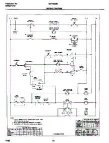 06 - Wiring Diagram parts for Frigidaire Range GEF350SBDC from AppliancePartsPros.com