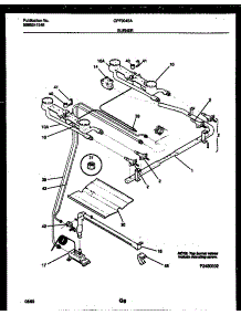 03 - Burner Parts parts for Frigidaire Range GPF304SAWA from AppliancePartsPros.com