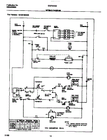 07 - Wiring Diagram parts for Frigidaire Range GGF356BBDB from AppliancePartsPros.com