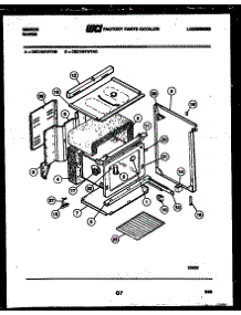 06 - Body Parts parts for Frigidaire Range CEC1M1WTAB from AppliancePartsPros.com