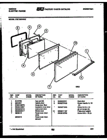 04 - Cooktop And Broiler Parts parts for Frigidaire Range CEC1M1WXC from AppliancePartsPros.com
