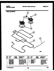 06 - Broiler Parts parts for Frigidaire Range CEC4M4WXE from AppliancePartsPros.com