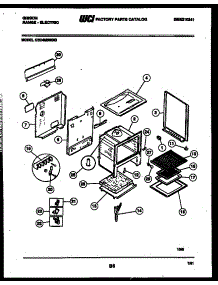 06 - Body Parts parts for Frigidaire Range CEC4M6WXC from AppliancePartsPros.com