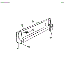 02 - Backguard parts for Frigidaire Range CGC1M1DXC from AppliancePartsPros.com