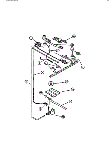 06 - Burners parts for Frigidaire Range CGC1M1DXC from AppliancePartsPros.com