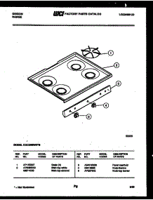03 - Cooktop Parts parts for Frigidaire Range CGC2M5WSTB from AppliancePartsPros.com