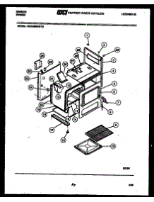 04 - Body Parts parts for Frigidaire Range CGC2M5WSTB from AppliancePartsPros.com