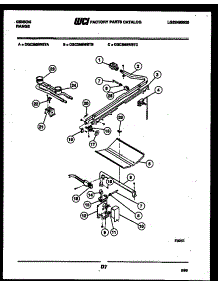 06 - Burner Parts parts for Frigidaire Range CGC3M5WSTC from AppliancePartsPros.com