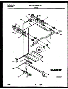 03 - Burner Parts parts for Frigidaire Range GGF312SADB from AppliancePartsPros.com