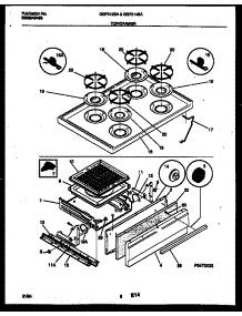 05 - Cooktop And Broiler Drawer Parts parts for Frigidaire Range GGF314BADB from AppliancePartsPros.com