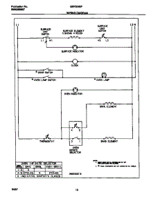 06 - Wiring Diagram parts for Frigidaire Range GEF324BFWA from AppliancePartsPros.com