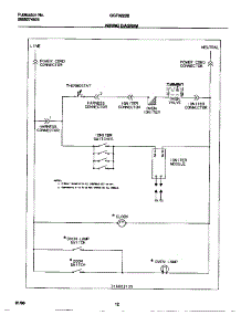 07 - Wiring Diagram parts for Frigidaire Range GGF322BBDD from AppliancePartsPros.com