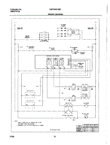 12 - Wiring Diagram parts for Gibson Range GGF354CHSD from AppliancePartsPros.com