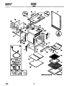 04 - Body parts for Frigidaire Range GGF355CFSC from AppliancePartsPros.com