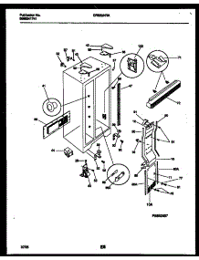 04 - Cabinet Parts parts for Frigidaire Refrigerator GRS20HRAD0 from AppliancePartsPros.com