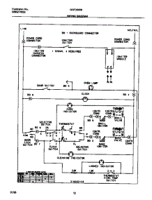 07 - Wiring Diagram parts for Frigidaire Range GGF356BBDD from AppliancePartsPros.com