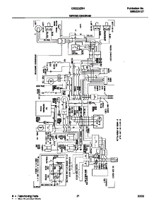 12 - Wiring Diagram parts for Frigidaire Refrigerator GRS20ZRHD4 from AppliancePartsPros.com