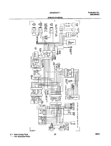 23 - Wiring Diagram parts for Gibson Refrigerator GRS26R4CW0 from AppliancePartsPros.com
