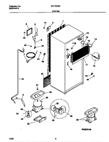 System parts for Gibson Refrigerator GRT16CNHW4 from AppliancePartsPros.com