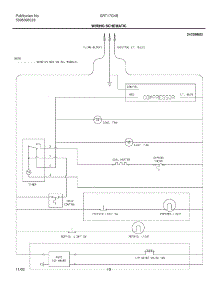 10 - Wiring Schematic parts for Gibson Refrigerator GRT17G4BW2 from AppliancePartsPros.com